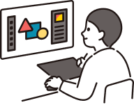 プロカテ 長崎プログラミング家庭教師の楽しく学べるイラスト